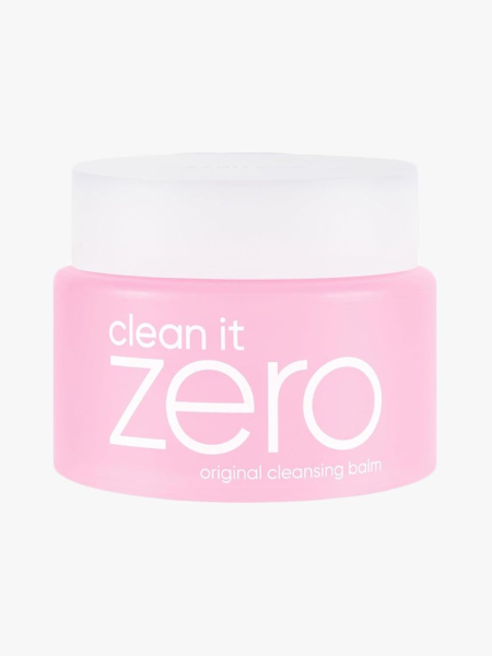 Banila Co. Clean It Zero Original Cleansing Balm in branded tub component on a light gray background