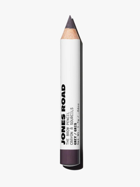 Jones Road the Brow Pencil in Grey in branded component on a light gray background
